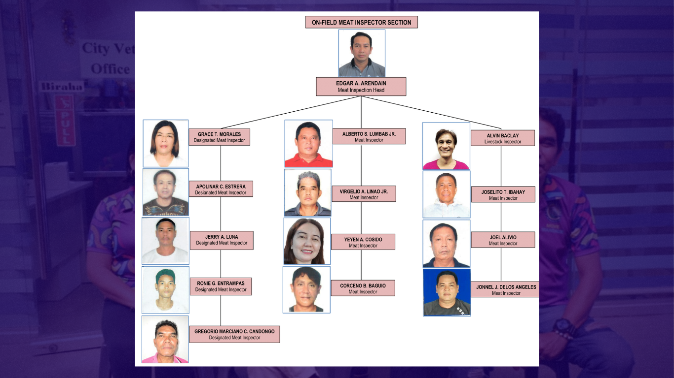 Meat Inspection Staff Chart